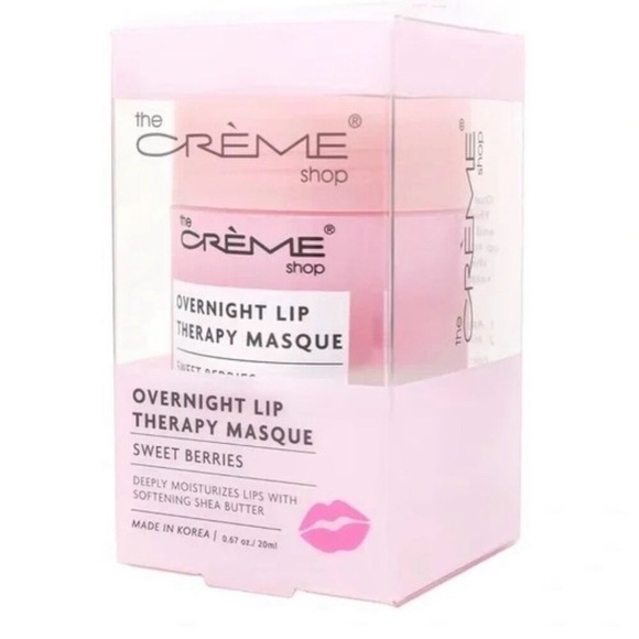 The Creme Shop Other - The Crème Shop Overnight Lip Therapy Masque Sweet Berries Moisturizes Lips
NIB